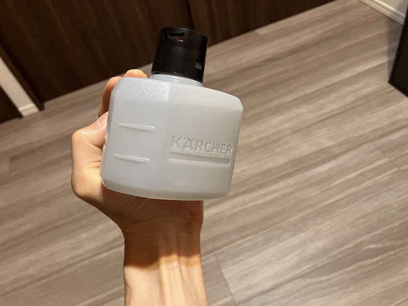 ケルヒャーの洗浄用タンク